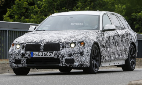 Шпионские снимки 2016 BMW 5 Series